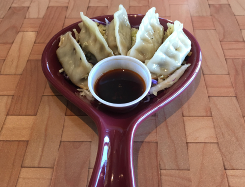 Hot & Spicy Vegetable Pot Stickers